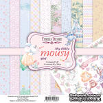 Набор скрапбумаги My little mousy girl 20x20 см 10 листов, ТМ Фабрика Декору - ScrapUA.com
