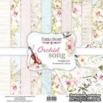 Набор скрапбумаги Orchid song 20x20 см 10 листов, ТМ Фабрика Декора - ScrapUA.com