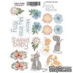 Набор наклеек (стикеров) 040 - Baby&amp;Mama-1, ТМ Фабрика Декора - ScrapUA.com