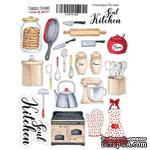 Набор наклеек (стикеров) 045 - Soul Kitchen-2, ТМ Фабрика Декора - ScrapUA.com