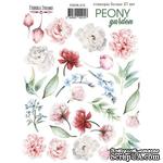 Набор наклеек (стикеров) 27 шт Peony garden 215, ТМ Фабрика Декора - ScrapUA.com