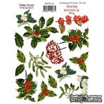 Набор наклеек (стикеров) 16шт Winter botanical diary 233, ТМ Фабрика Декора - ScrapUA.com