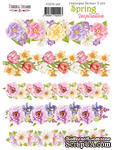 Набор наклеек (стикеров) 5 шт Spring inspiration #242, ТМ Фабрика Декора - ScrapUA.com