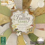 Набор скрапбумаги от First Edition - Falling Leaves, 15x15 см, 64 шт - ScrapUA.com