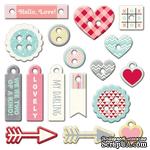 Пуговицы Fancy Pants - Be.Loved Buttons - ScrapUA.com