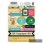 Лист наклеек Fancy Pants - Be Different Label Stickers, 10х15 см - ScrapUA.com
