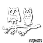 Лезвие Frantic Stamper - Cutting Die - Spooky Owls and Branch set - ScrapUA.com