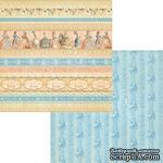 Лист скрапбумаги Graphic 45 - Gilded Lily - Royal Gardens, двусторонняя, 30х30 см. - ScrapUA.com