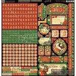 Наклейки Graphic 45 - St Nicholas - Stickers, 30х30 см. - ScrapUA.com