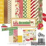 Набор бумаги и наклеек от Glitz Design - Hello December Collection Pack - ScrapUA.com