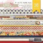Набор бумаги от Glitz Design - Yours Truly - 15х15 см - ScrapUA.com