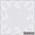 Лист бумаги HOTP - Color Me Lace Paper - для работы в технике резист, 30х30 см - ScrapUA.com