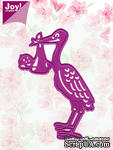 Лезвие Joy! Crafts Cutting &amp; Embossing Dies - Stork &amp; Baby - Аист и младенец - ScrapUA.com