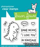 Штампы от Lawn Fawn - RAWR, 8 шт - ScrapUA.com
