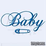 Набор лезвий Marianne Design Creatable - Baby Text and Safety Pin - ScrapUA.com