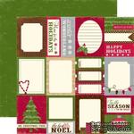 Лист двусторонней бумаги от Echo Park-Tis the Season Card - ScrapUA.com