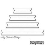 Лезвие нож My Favorite Things - Die-namics Essential Fishtail Sentiment Strips, 4 шт. - ScrapUA.com