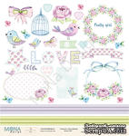 Лист для вырезания от Mona Design - &quot;Fancy Spring&quot;, 30,5х30,5см - ScrapUA.com