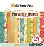 Набор бумаги от Echo Park &quot;Paradise Beach&quot;, 15x15, 24 листов - ScrapUA.com