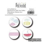Набор фишек для скрапбукинга от Polkadot - «Мятное лето», 4 фишки - ScrapUA.com