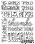 Нож для вырубки от Poppystamps - Thank You Background - ScrapUA.com