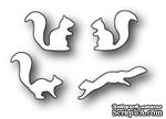Нож для вырубки от Poppystamps - Frisky Squirrels - ScrapUA.com