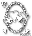Нож для вырубки от Poppystamps - Heartland Oval Frame - ScrapUA.com