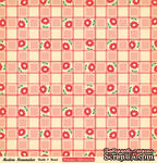 Лист двусторонней скрапбумаги от October Afternoon - “Modern Homemaker” Collection - Needle &amp; Thread, 30х30 - ScrapUA.com