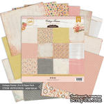 Набор бумаги от Pink Paislee - Cottage Farms - 12x12 Collection Pack, 24 листа - ScrapUA.com