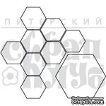 Штамп от Питерского скрапклуба - Пчелиные Соты - ScrapUA.com