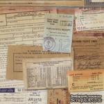 Ткань 100% хлопок - Tim Holtz Eclectic - Documentation-Neutral, 45х55 см - ScrapUA.com