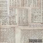 Ткань 100% хлопок - Tim Holtz Eclectic - Dictionary-Neutral, 45х55 см - ScrapUA.com