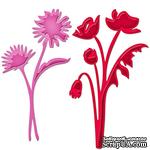 Лезвие Spellbinders - Asters and Poppies - Астры и маки - ScrapUA.com
