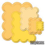 Лезвия от Spellbinders - Big Scalloped Rectangels SM,  5 шт - ScrapUA.com