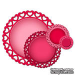 Нож для вырубки от Spellbinders - Heart Circles, 4 шт - ScrapUA.com