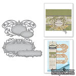 Нож для вырубки от Spellbinders - Floral Swirls Tags - ScrapUA.com