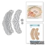 Ножи для вырубки от Spellbinders - Shapeabilities Floral Tiara Topper Etched Dies Vintage Treasures by Becca Feeken - ScrapUA.com
