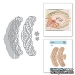 Ножи для вырубки от Spellbinders - Shapeabilities Regal Bandeau Topper Etched Dies Vintage Treasures by Becca Feeken - ScrapUA.com