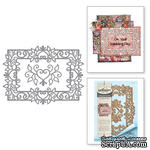 Ножи от Spellbinders - Heart Leaf Frame - ScrapUA.com