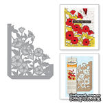 Ножи от Spellbinders - Poppies Pocket Card (AZ) - ScrapUA.com