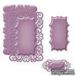 Ножи от Spellbinders - Heirloom Rectangle, 4 шт. - ScrapUA.com