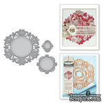 Нож для вырубки от Spellbinders - Stile Floreal Medallion - ScrapUA.com