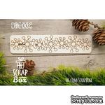Чипборд ScrapBox - Маленький бордюр снежинки Hh-002 - ScrapUA.com