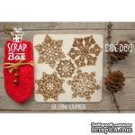 Чипборд ScrapBox - Набор снежинок Hh-019 - ScrapUA.com