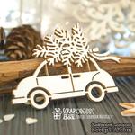 Чипборд ScrapBox - Машинка с елкой Hh-150 - ScrapUA.com