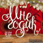 Чипборд ScrapBox - Надпись Мне годик Hi-331 - ScrapUA.com