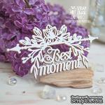 Чипборд ScrapBox - Надпись Best moment Hi-400 - ScrapUA.com