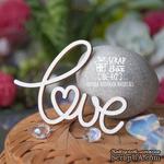 Чипборд ScrapBox - Надпись Love Hi-417 - ScrapUA.com
