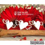 Чипборд ScrapBox - Сердечки с крылышками (3шт) Hm-054 - ScrapUA.com