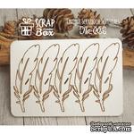 Чипборд ScrapBox - Набор Птичьи перья №1 - ScrapUA.com